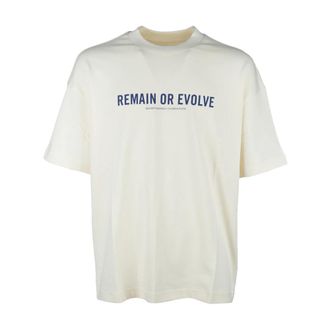 Emporio Armani Casual Katoenen T-shirt - Heren - T-shirts - Beige - XL - Katoen - Tops