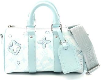 Louis Vuitton Tweedehands Gestructureerde Handtas Met Afneembare Riem En Accenten Aan De Buitenkant