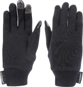 Extremities MERINO TOUCH LINER GLOVE BLACK (SIZE MEDIUM)