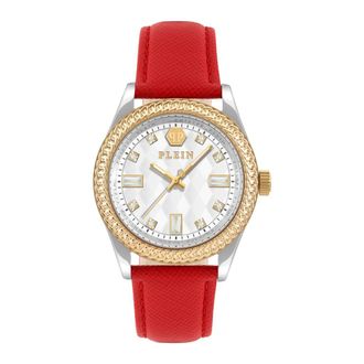 Philipp Plein Dameshorloge Queen - Dames - Horloges - Wit - ONE Size - Leer - Accessoires