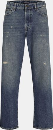 Jack & Jones Mens Jack Jones Royal RE 366 Loose-Fit Jeans in Blue