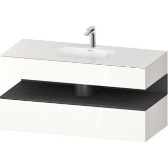 Duravit Qatego Lavabo Encastrado Con Base De Lavabo Consola, - Duravit