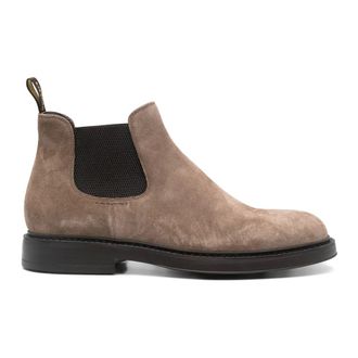 Doucal's Chelsea Boots, male, Brown, Size: 8 US Beige Suede Chelsea Boots