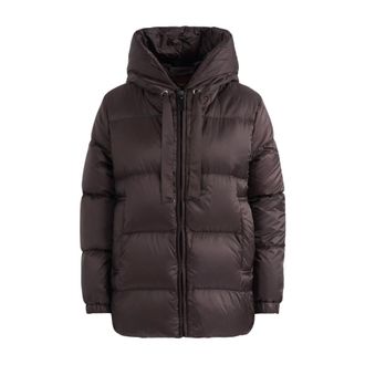 Max Mara Jassen, Dames, Bruin, XS, Polyester, Seia Jas