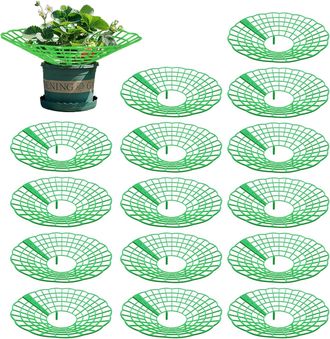 OEM Soporte Para Fresas - Pl&aacute;stico Resistente A La Humedad - Dise&ntilde;o Inclinado 45&deg; - Para Cultivo De Fresas, Flores Y Plantas - 15 Unidades
