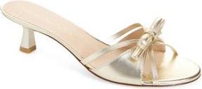Stuart Weitzman Felicity Slide Sandal in Platino at Nordstrom Rack, Size 6.5