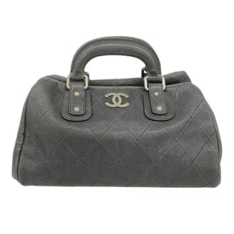 Chanel Pre-owned Handbags, female, Black, Size: ONE SIZE Pre-owned Vintage Handbag