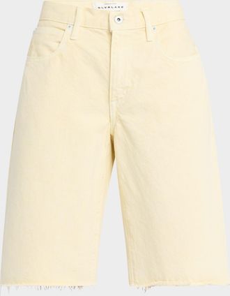 Slvrlake Denim Mica Denim Shorts