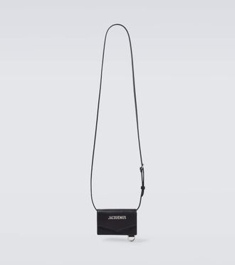 Jacquemus Le Porte Azur leather crossbody bag