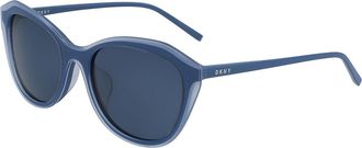 DKNY DK508S 400 Womens Sunglasses Blue Size 54