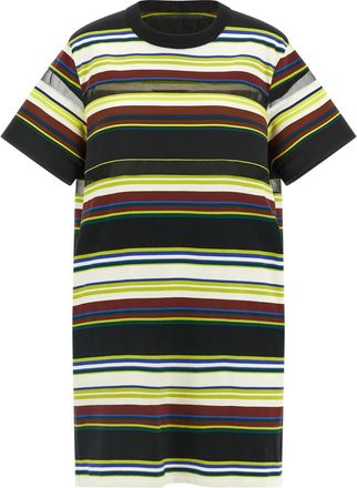 sacai Multicolor T-shirt Dress