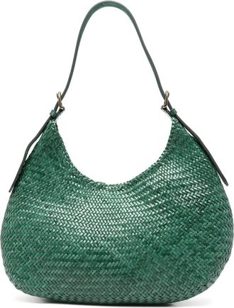 Dragon Diffusion Luna Mezza shoulder bag - women - Calf Leather - OS - Green