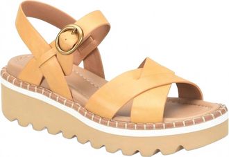 S&ouml;fft Womens Ruthie Sport Sandal In Sunshine Yellow