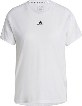 adidas Training Essentials Crew T-Shirt Funktionsshirt für Damen | weiß