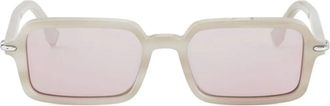 Fendi Sunglasses, unisex, Beige, Size: 51 MM Selleria Sunglasses