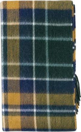 Barbour New Check Tartan Scarf - Heren - Wintersjaals - Veelkleurig - ONE Size - Wol - Accessoires