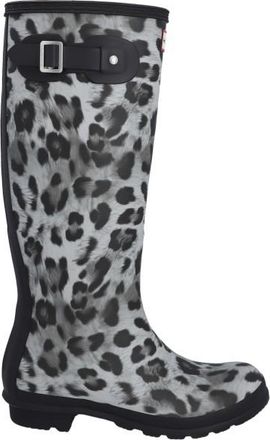 Hunter Original Tall Insulated Snow Leopard Boot Winterschuhe f&uuml;r Damen | grau