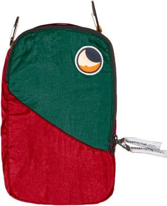 Ticket to the Moon Travel Cube S Packsack - | gr&uuml;n/rot