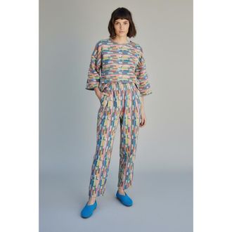 Ace & Jig Bailey Pull-on Barrel Pant in Scribble at Nordstrom, Size Xxx-Large