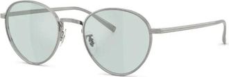 Oliver Peoples Heren, Accessoires, Grijs, Maat: 49 MM