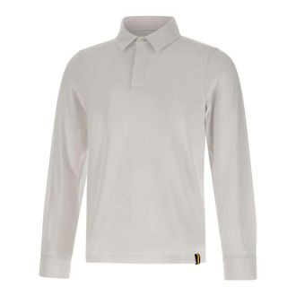 K-Way K-Way, Polo Shirts, male, White, Size: 2XL Vincelle Ice Cotton