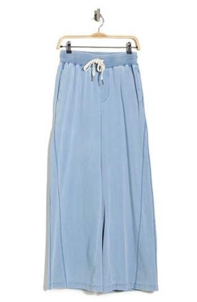 Yogalicious Lennon Wide Leg Pants in Washed Light Denim at Nordstrom Rack, Size X-Large