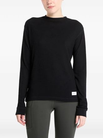 Craft Waffle RN top - Black