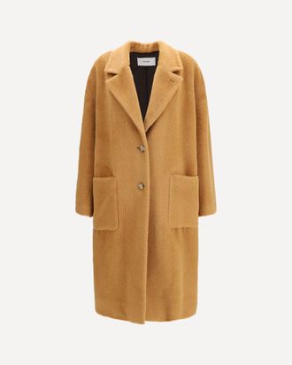 Lardini Long alpaca and wool-blend Coat Female 40