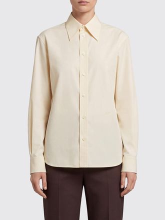 Bottega Veneta Shirt Woman color Yellow Cream