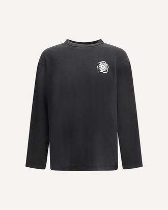 Kenzo T-shirt a maniche lunghe in cotone Boke Flower 2.0 Man XL