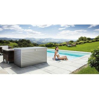 BIOHORT Arcon De Ocio 130 Biohort Metalico Color Gris Cuarzo Metalizado