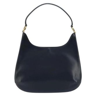 Ferragamo Pre-owned Shoulder Bag - Dames - Pre-owned - Blauw - Maat: ONE Size Leer