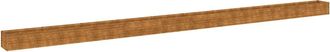 vidaXL Fioriera Rialzata Da Giardino 960x50x36 Cm In Acciaio Corten - Vidaxl