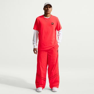 Nike Mens Air Track Pants in Red | IF1306-696