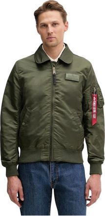 Alpha Industries Flying Tigers CWU Light - Heren - Bomber jackets - Groen - S - Polyester - Jassen
