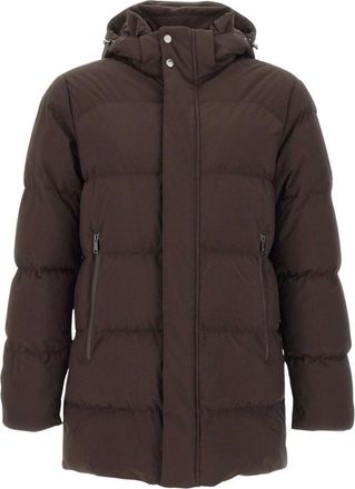 Paul & Shark Typhoon Platinum Jacket - Heren - Winterjassen - Bruin - 2XL - Jassen