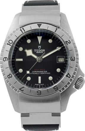 Tudor Pre-owned Tudor Black Bay Automatic Chronometer Black Dial Mens Watch 70150
