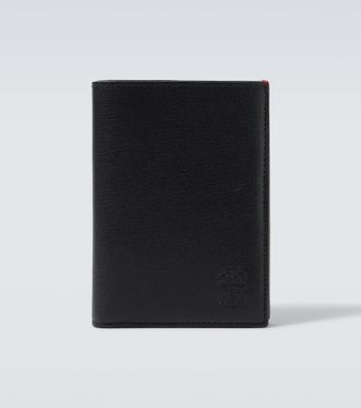 Brunello Cucinelli Leather passport holder