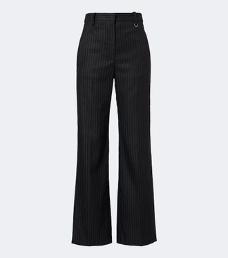 Isabel Marant Pantaloni dritti Noanda in misto lana