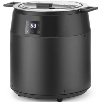 OEM Hervidor El&eacute;ctrico Termo Para Sopa Sin Agua 10 L 450 W - Negro