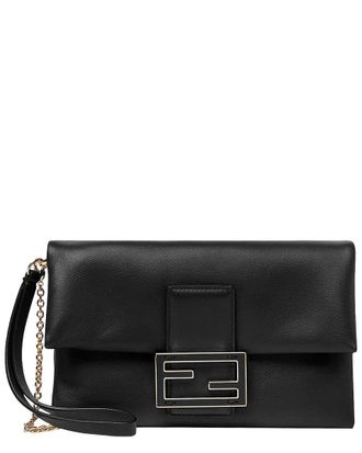 Fendi Fendi Leather Shoulder Bag