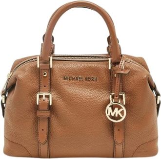 Michael Kors Pre-owned Handbags, female, Brown, Size: ONE SIZE Pre-owned Leather Handbag