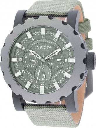 Invicta I-Force Quartz Olive Green Dial Mens Watch 47586
