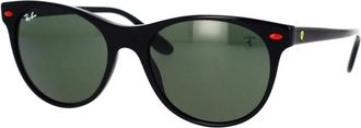 Ray-Ban unisex, Accessoires, Zwart, Maat: 55 MM