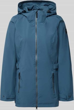 G.I.G.A. DX Regular Fit Regenmantel mit Logo-Detail in Dunkelblau, Gr&ouml;&szlig;e 36