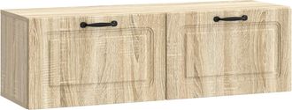 vidaXL Mueble Para Tv De Pared Roble Sonoma 98 X 31 X 30 Cm Vidaxl