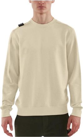 Mastrum Core Crew Sweatshirt - Heren - Sweatshirts - Beige - M - Katoen - Hoodies & sweatvesten