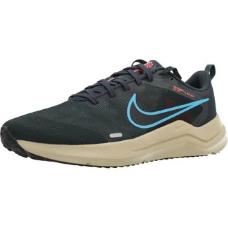 Nike Downshifter 12 Mens Running Trainers DD9293 Sneakers Shoes (UK 10 US 11 EU 45, Dark Smoke Grey Laser Blue Khaki 008)