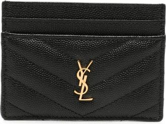 Saint Laurent Cassandre Quilted Card Holder