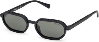 Guess Gu 00233 02N Zonnebrillen - unisex - Zonnebrillen - Zwart - 53 MM - Accessoires
